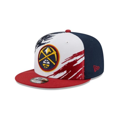 Denver Nuggets Gorra | New Era NBA Splatter 9fifty Snapback Cap Mexico - Azules